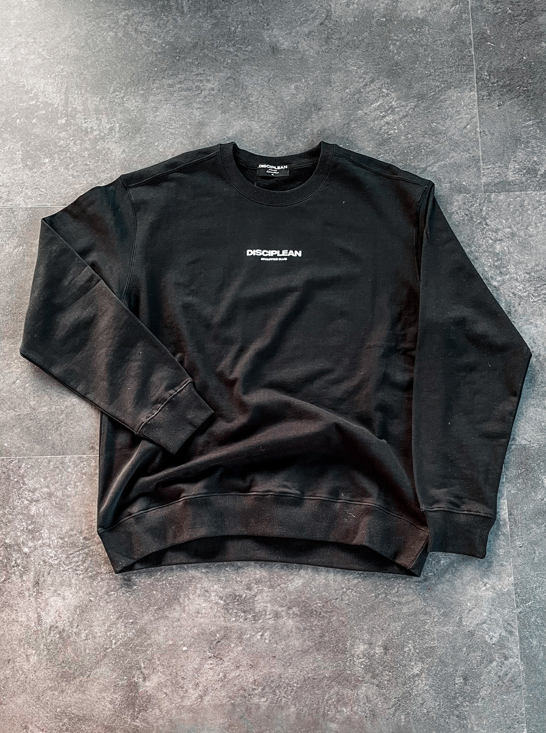 Essential Sweatshirt - Noir - Détails 1