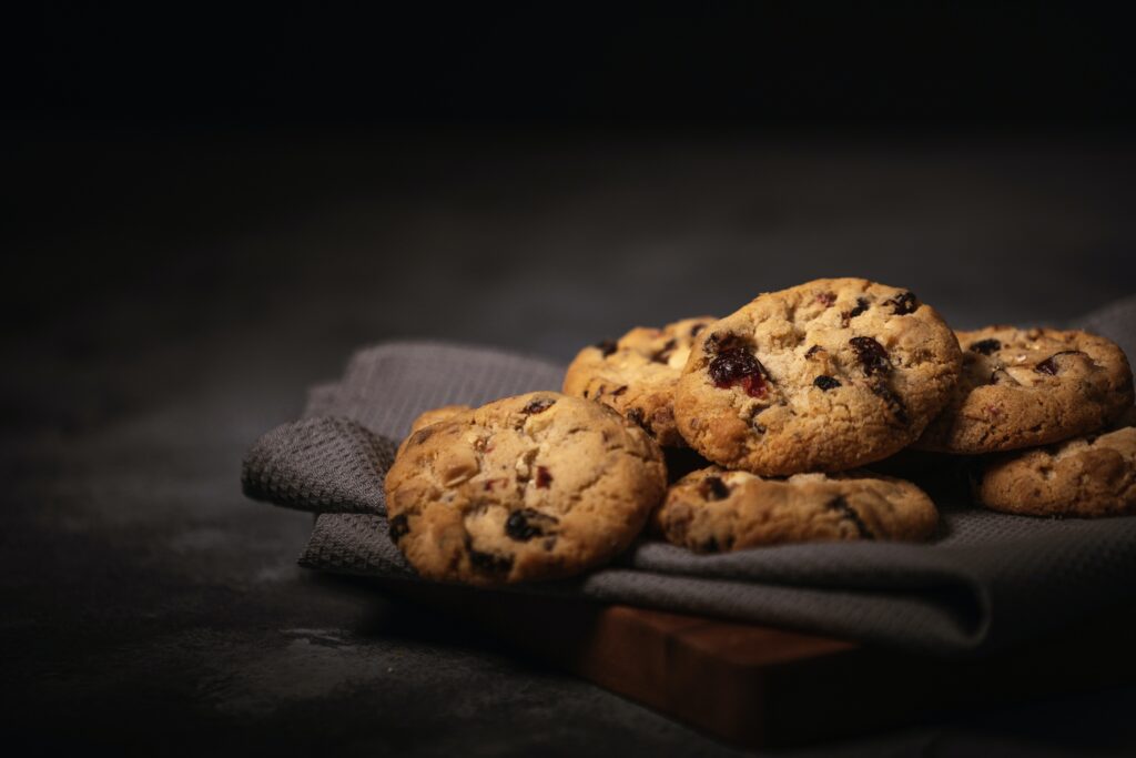 Photo de cookies protéinés