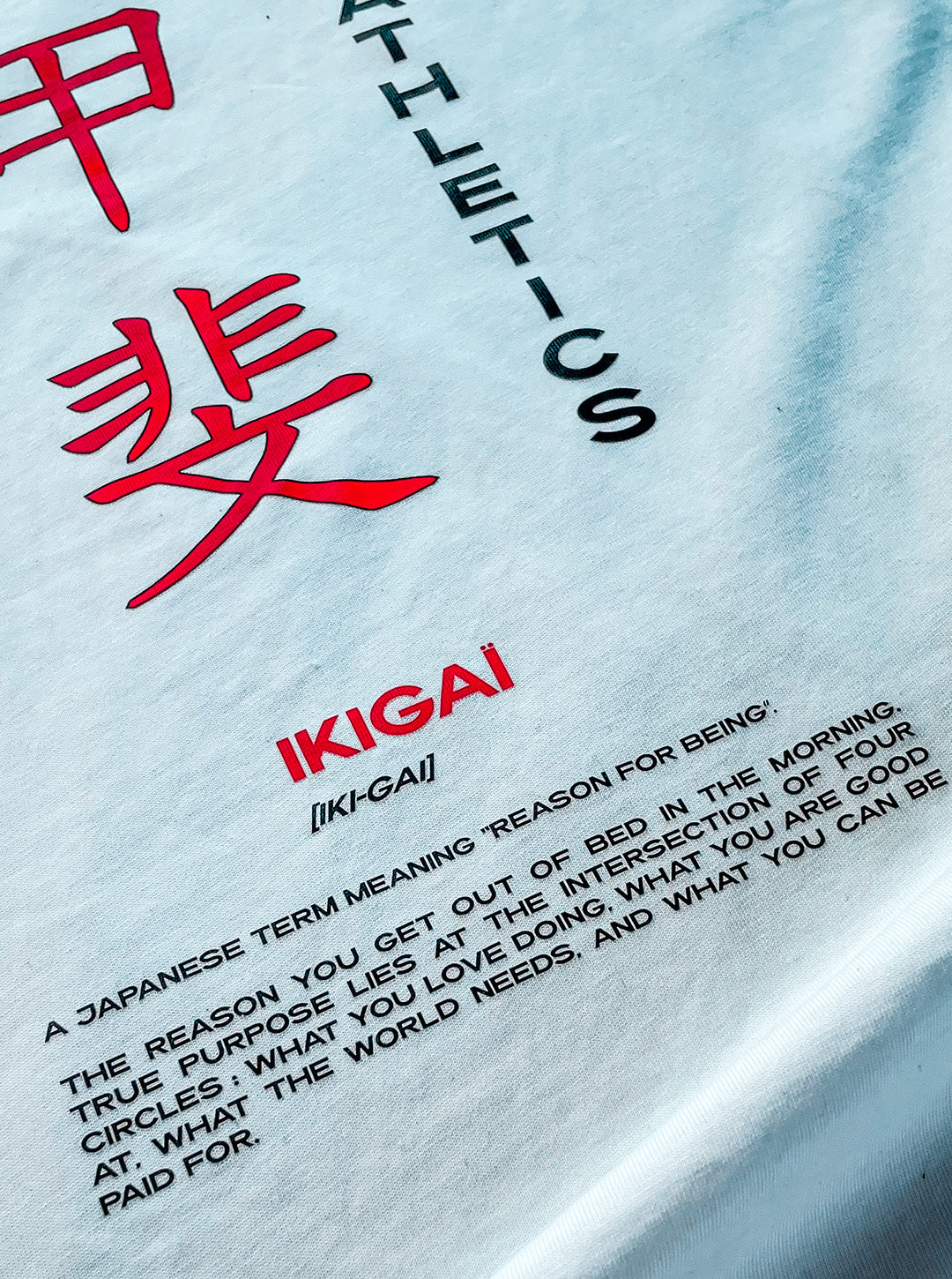 Ikigai Tee - Détails 1