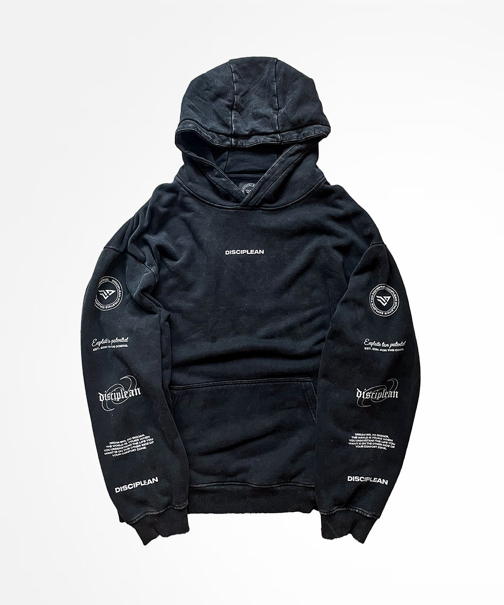 Mission Hoodie - Vintage Black