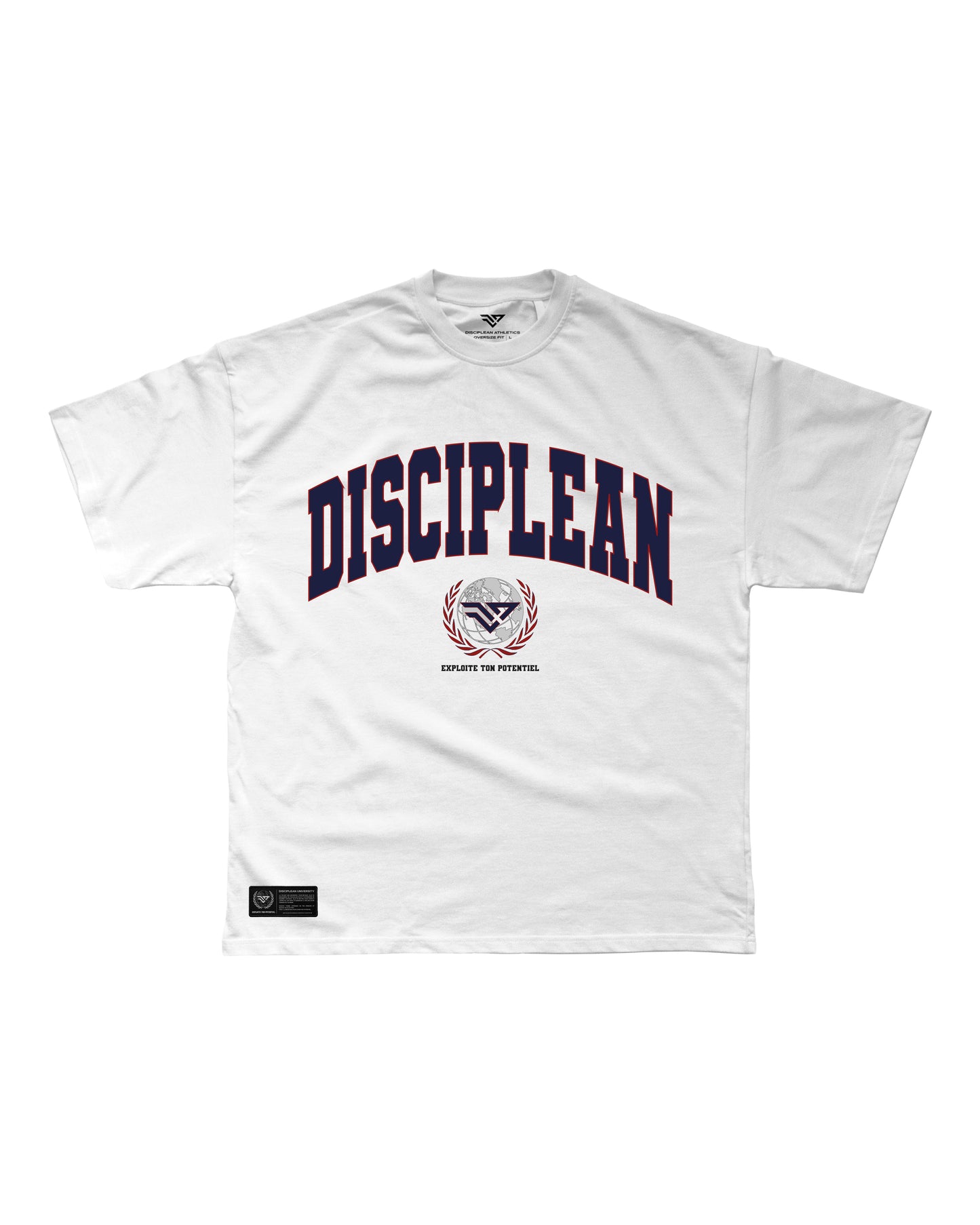 University Tee - Blanc