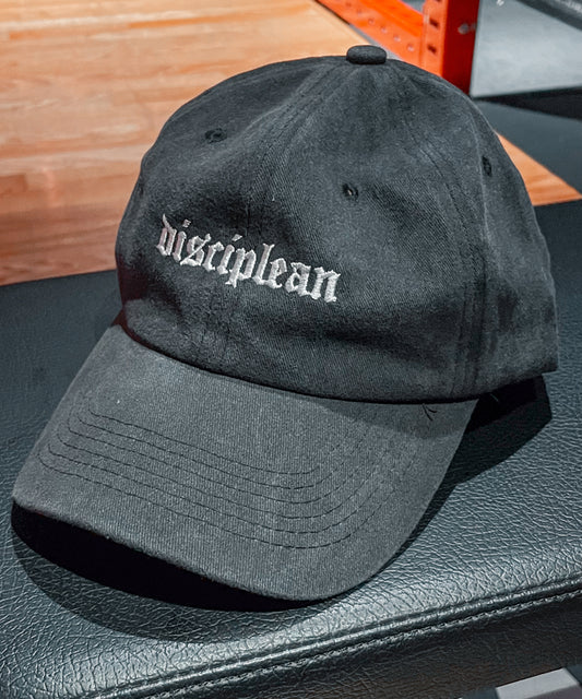 Initial Hat - Vintage Black