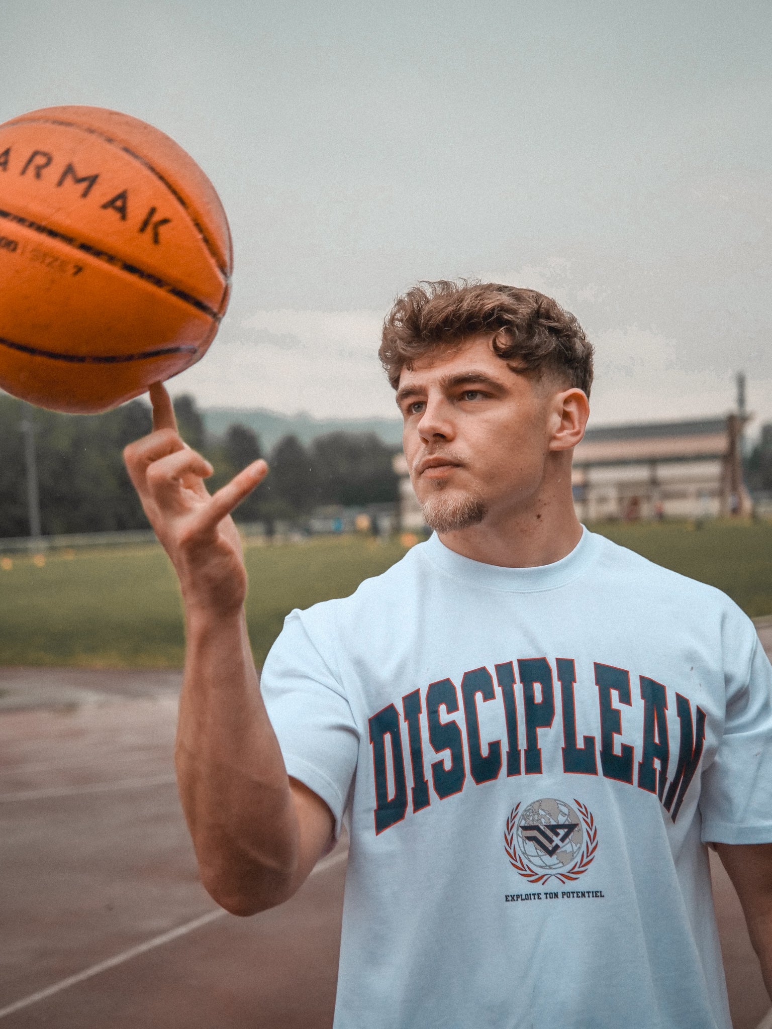University Tee - White - Basket