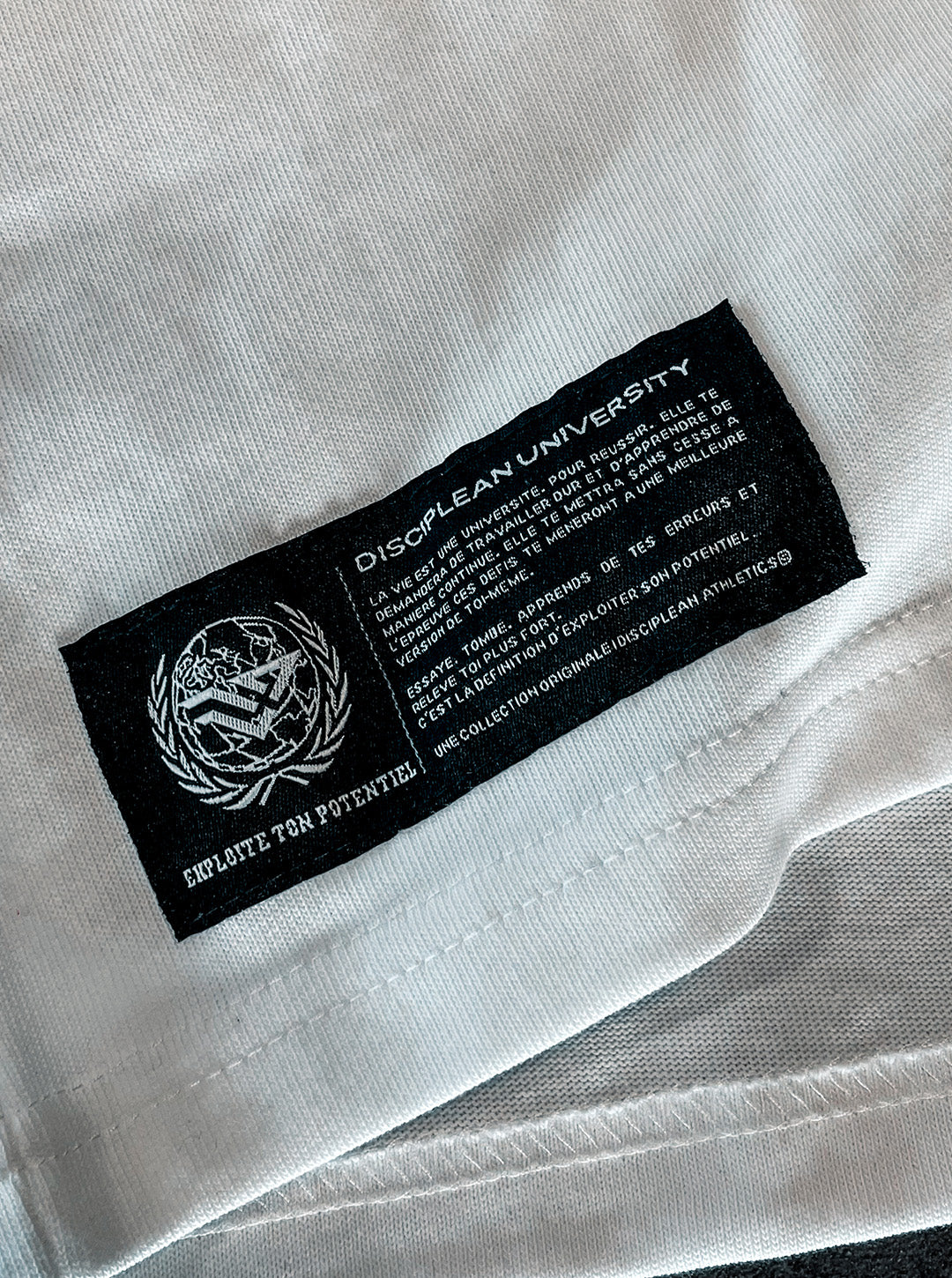 University Tee - White - Patch