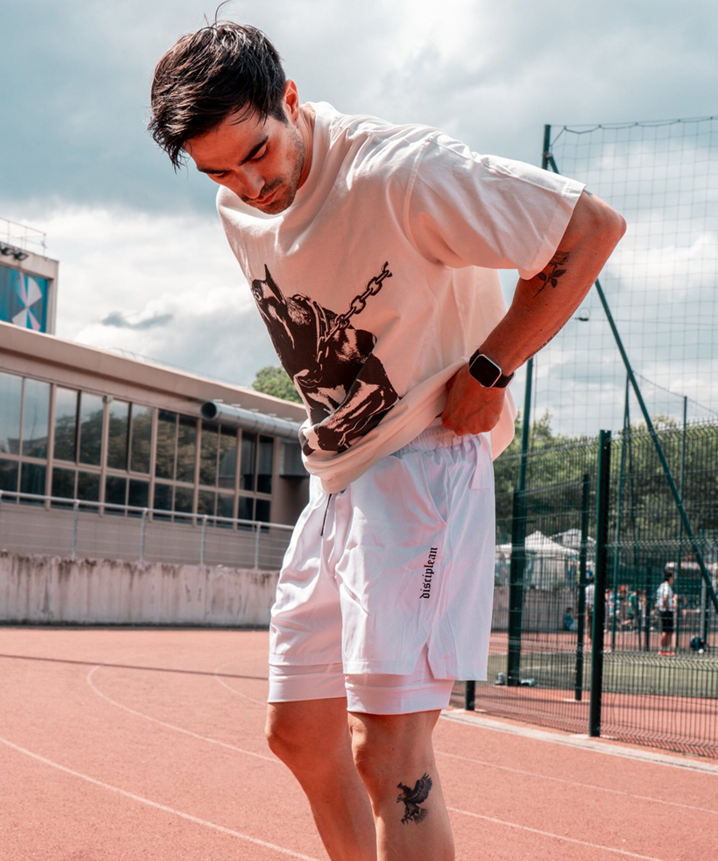 Hybrid Shorts - White