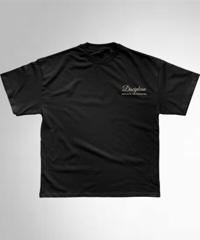 T-Shirt Noir Disciplean Lifting & Mentality Club